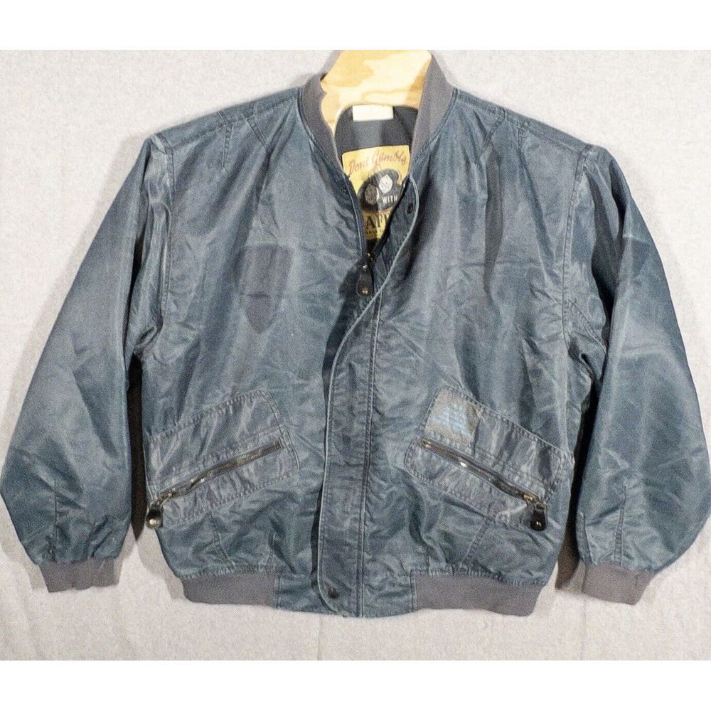 Vintage 90's Urban Equipment Don't Gamble With‎ Safety Nylon Jacket Mens Large
